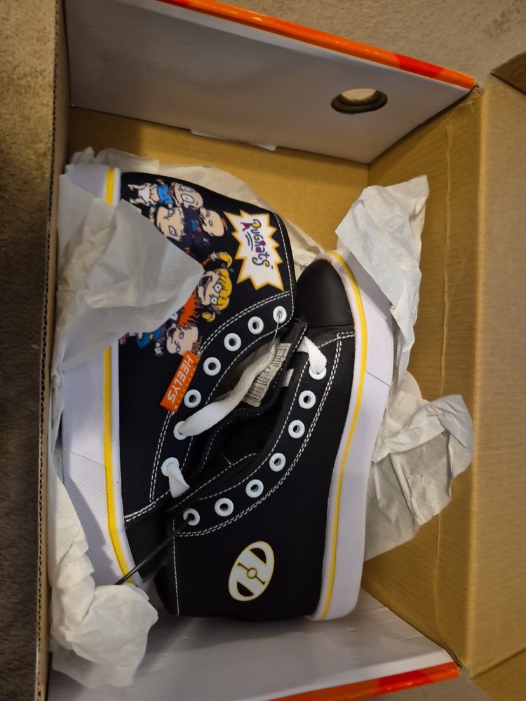 HEELYS Youth Size 2 Kids Rugrats  Wheels Skate Sneaker Shoes Unisex Kids