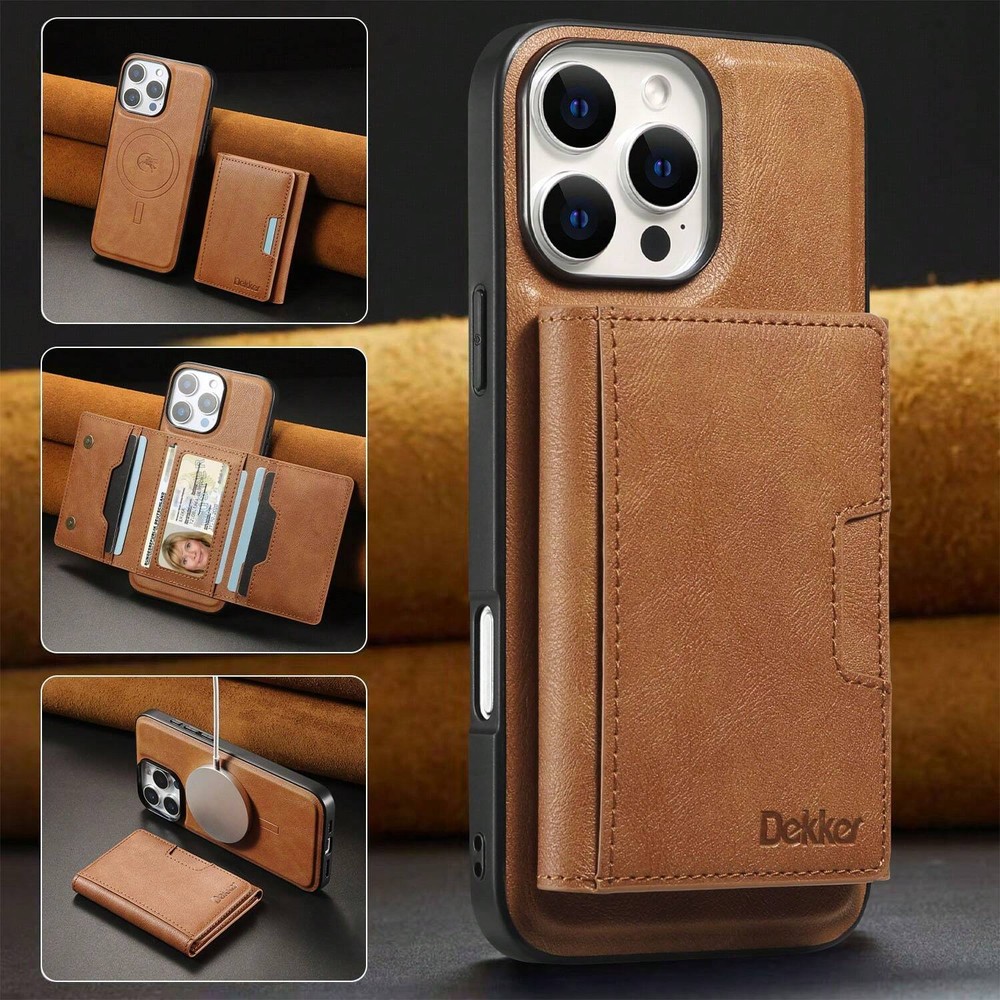 TELOPEN For Compatible Magsafe Magnetic 2 In 1 Detachable IPhone 16/15/14/13/12/