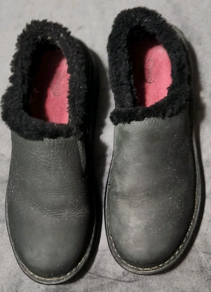 Chaco Womens Size 8 Slip On Mule Clog Black Outdoor Comfort Shoes