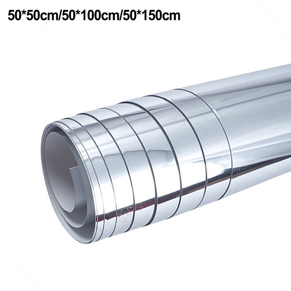 Home Wall Sticker Decal 1 Pcs Acrylic Bathroom DIY Decoration Mirror Film