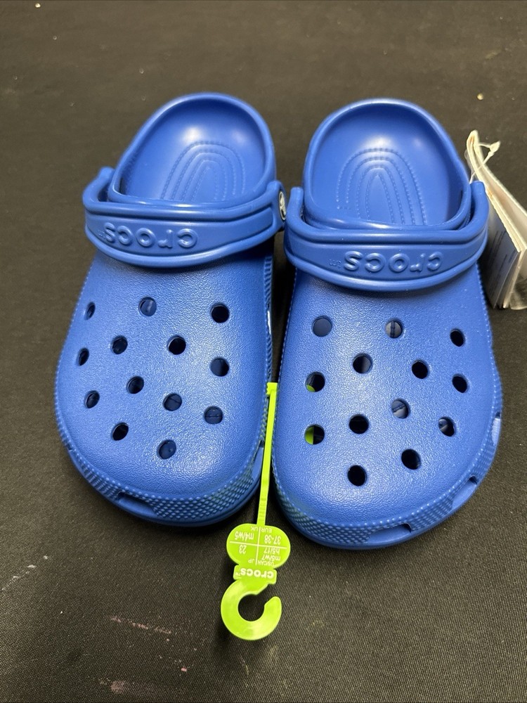 Croc Blue 5m/7w Fast Shipping With Tags
