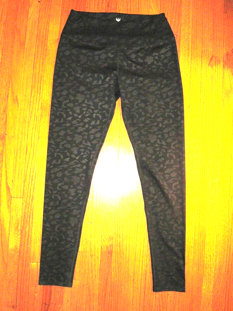 Venor High Waist Black Camo Spandex Yoga Fitness Leggings Medium NWT