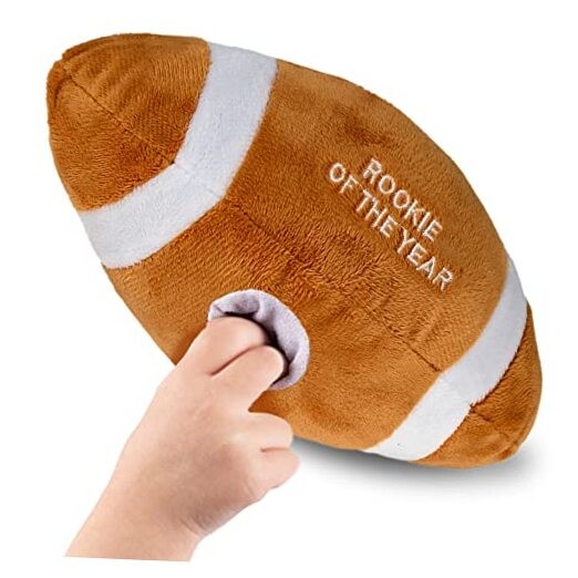 Baby Football Plush Rattle Toy for Boys – Soft Toddler Gift Idea