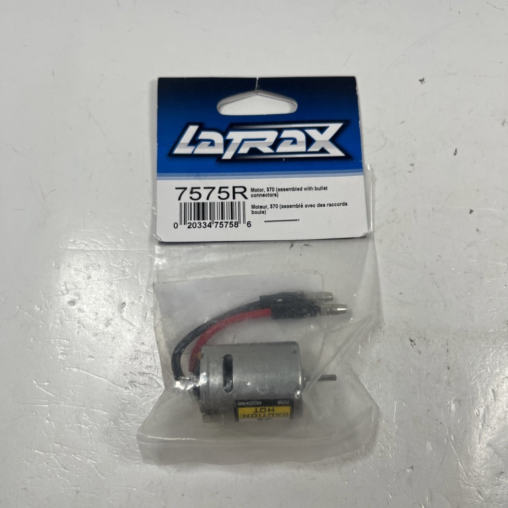 Traxxas LaTrax 7575R Motor 370 23-Turn Assembled w/ Bullet Connectors