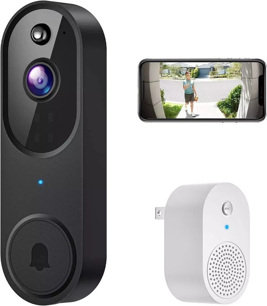 Ring 1080p HD Wi-Fi Video Doorbell with Night Vision & Motion Detection