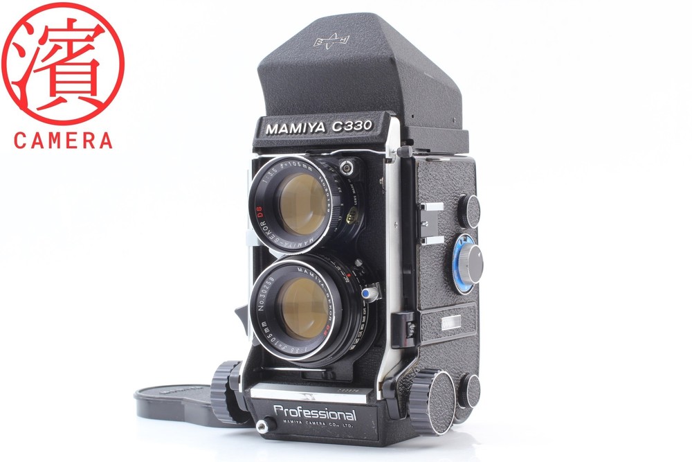 Rare Finder [N MINT] Mamiya C330 Pro Film Camera Body + DS 105mm f3.5 Lens JAPAN