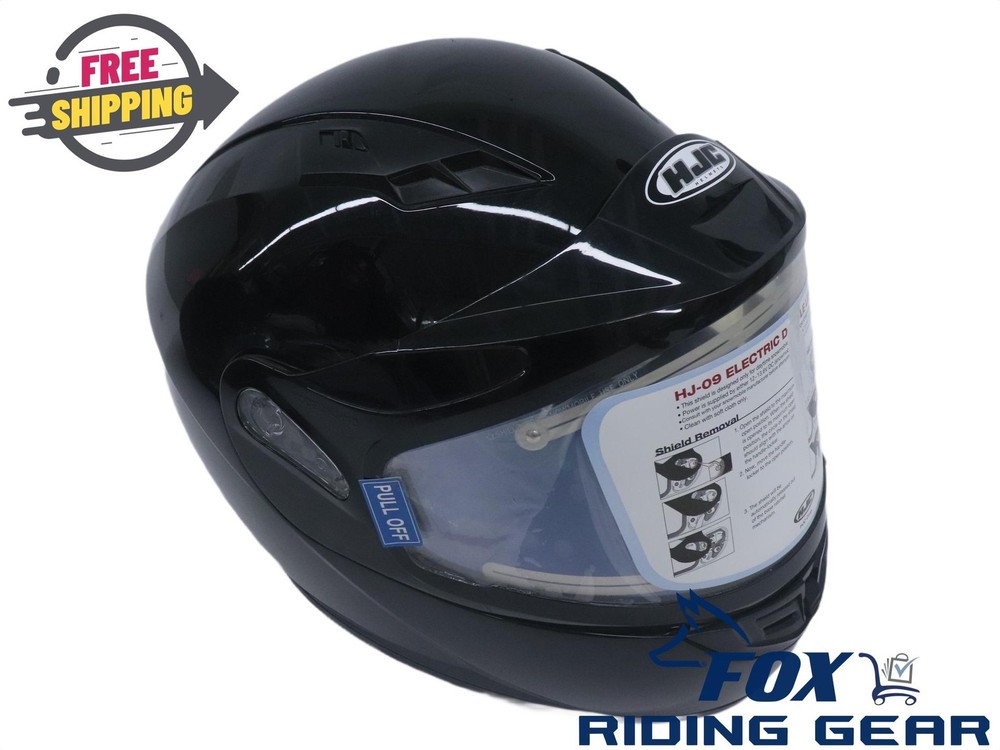 HJC CS-R3 Electric Snowmobile Helmet Black - Adult XS