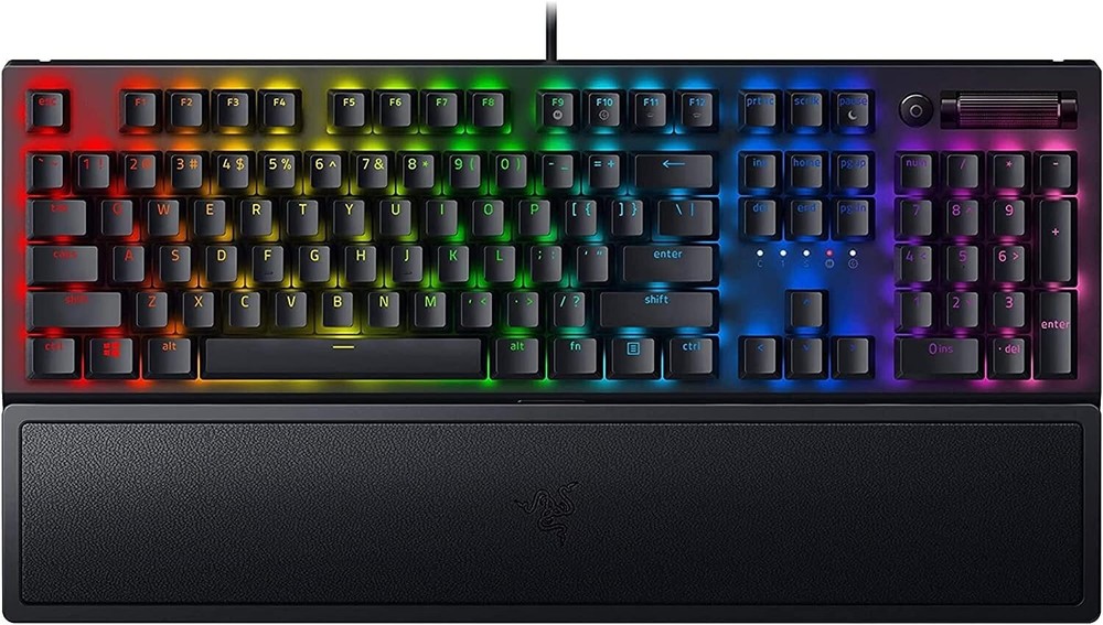 Razer Blackwidow V3 Gaming Keyboard with Green Switches RZ03-03540200-R3U1