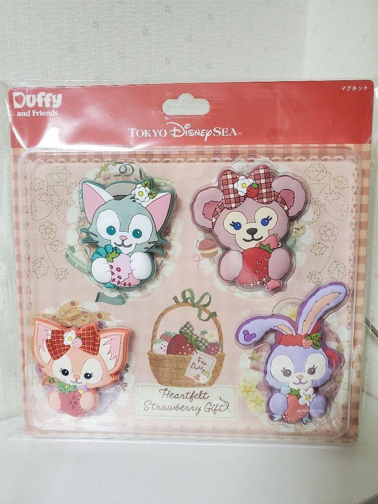 Duffy Heart Felt Strawberry Gift Magnet Christmas Present
