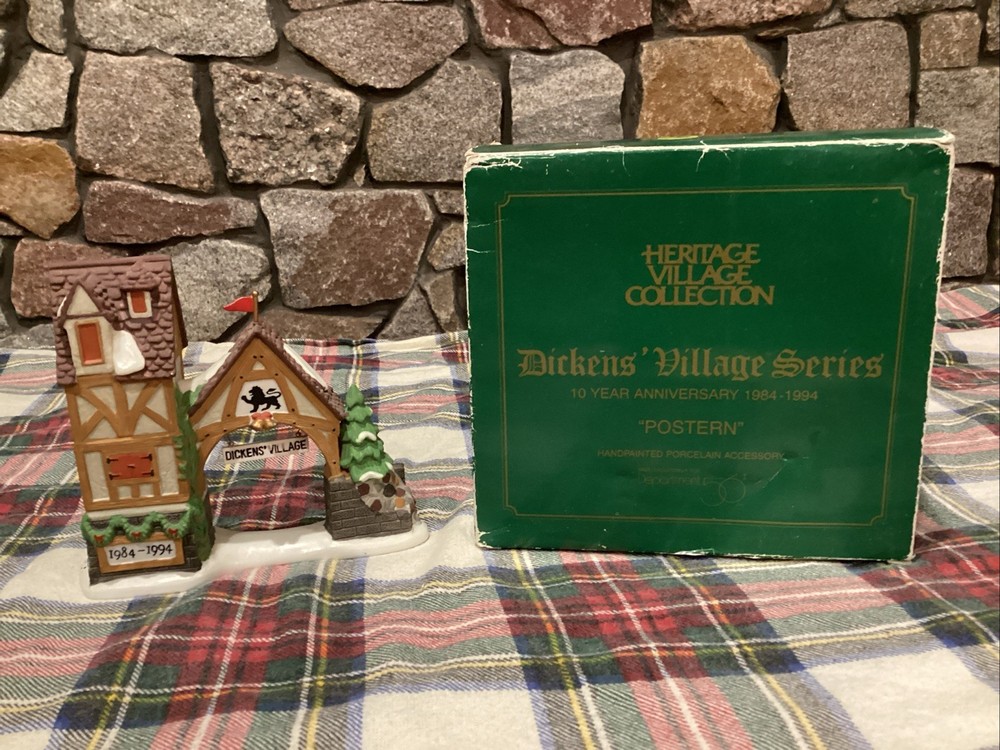 Dept 56 Dickens’ Village Series “Postern” #9871-0 10 Year Anniversary