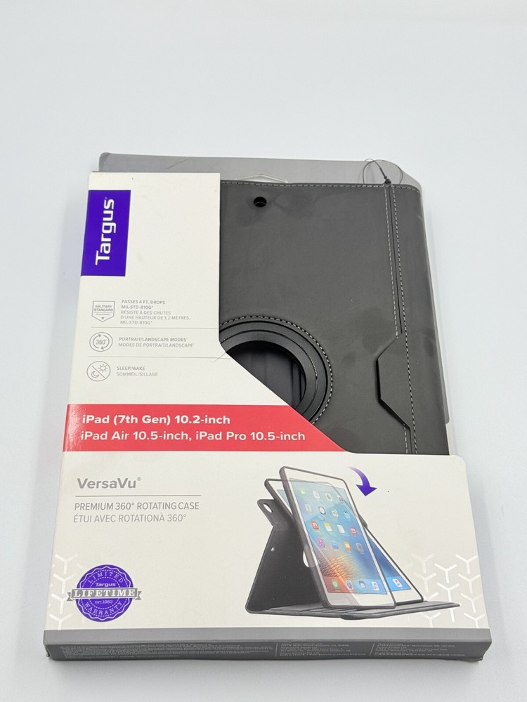 Targus Click-In Case for iPad 7th Gen 10.2 Air 10.5 Pro 10.5 inch