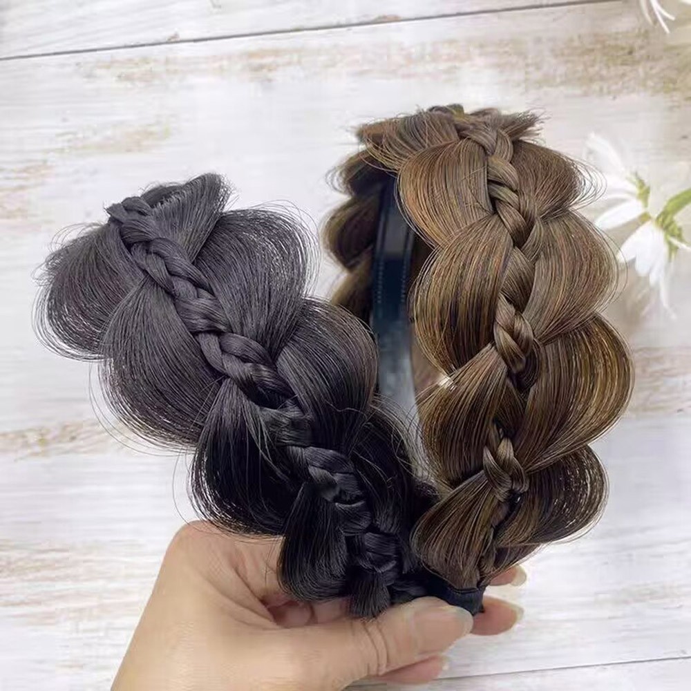 Headband Headwear Ladylike Retro Sweet Wide Fishbone Elegant For Women