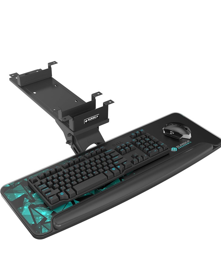 EUREKA ERGONOMIC Adjustable Mouse and Keyboard Tray for Comfort