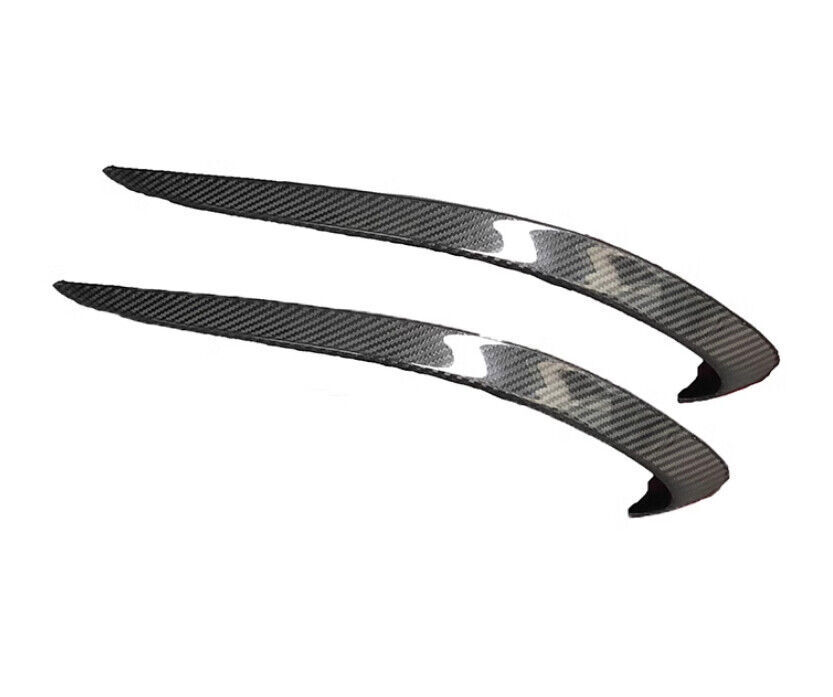 For 17-19 Alfa Romeo Giulia 952 Sedan Carbon Fiber Front Bumper Wind Knife Trim