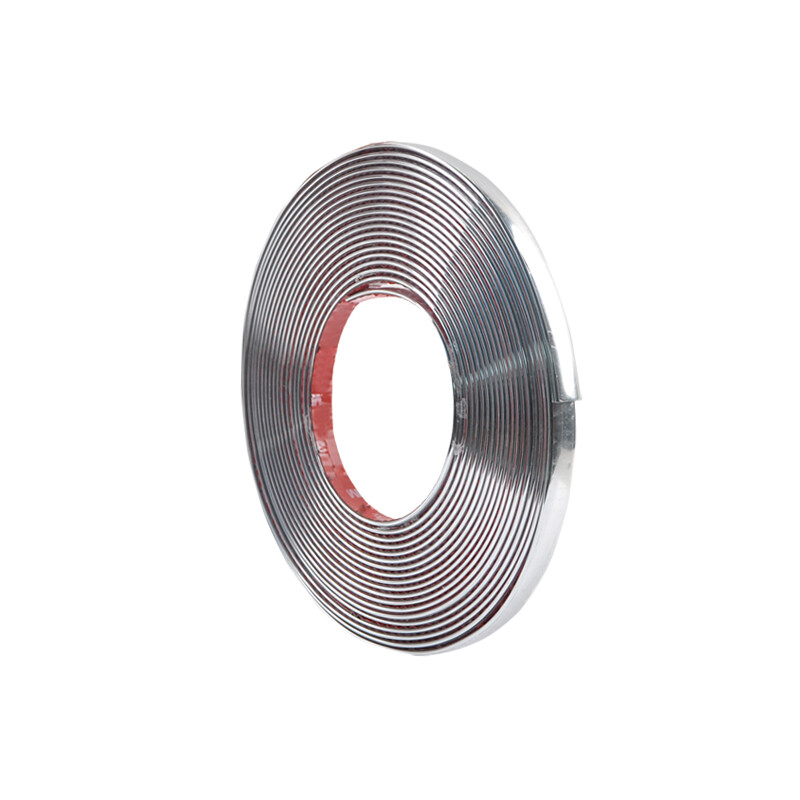 10mmx15m Car Chrome Styling Moulding Trim  Auto Body Window Exterior Z5A1