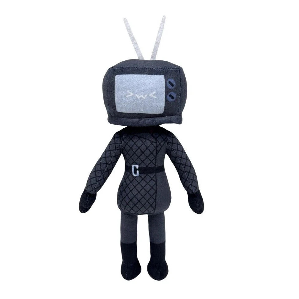 Skibidi Toilet TV Woman Plush Doll Soft Stuffed Toy Kids Gift