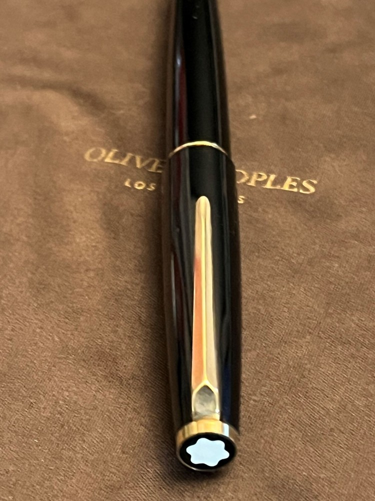 MONTBLANC 14K Gold 585 Fountain Pen Black Converter