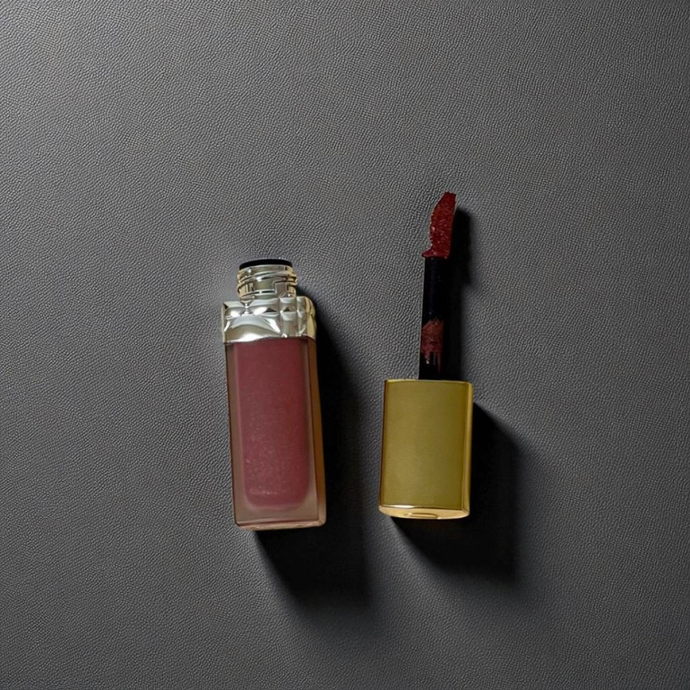 Dior Forever Liquid Sequin Lipstick 323 Dazzle Holiday Limited Edition