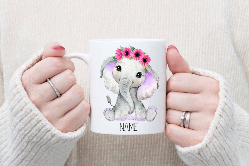 Elephant Mug 11oz Mug Tea Coffee Gifts For Everyone Cup Personalised Mug