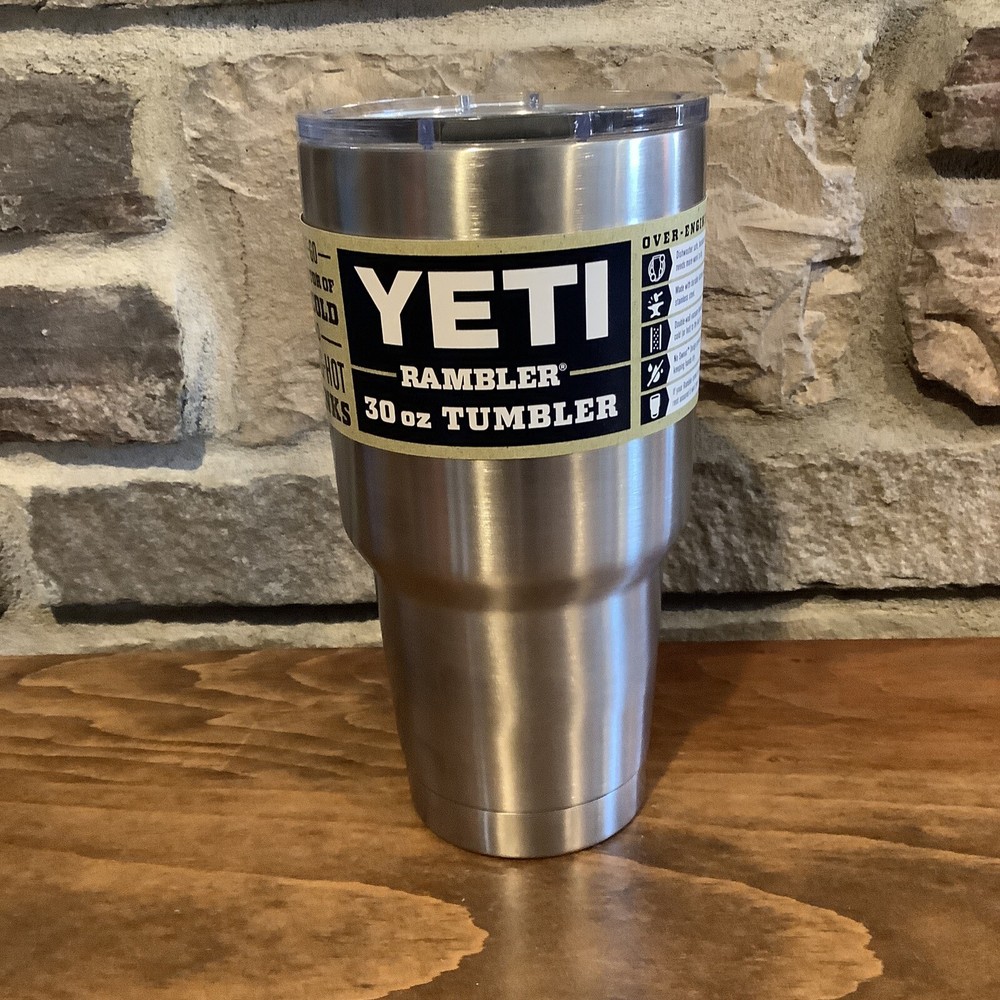 YETI Rambler 30 Oz Stainless Steel Travel Mug with MagSlider Lid New