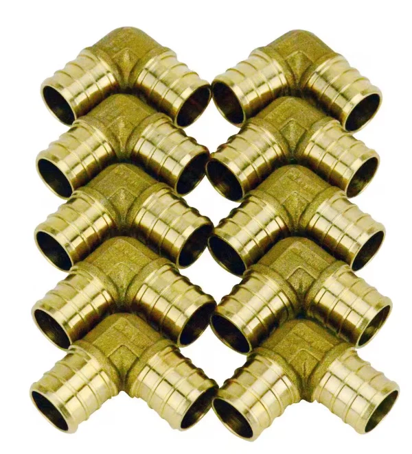 Apollo Brass 3/4 in 90 Degree Barbed Pipe Elbow APXE3410PK Pack of 200
