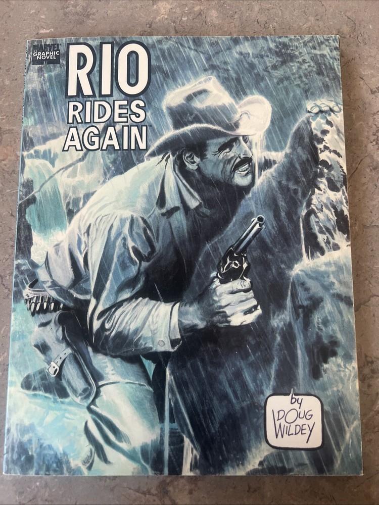 RIO RIDES AGAIN MARVEL GRAPHIC NOVEL 1990 Comic