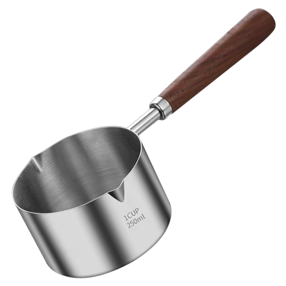 Stainless Steel Small Pan Butter Melter Ladle Spoon Cookware