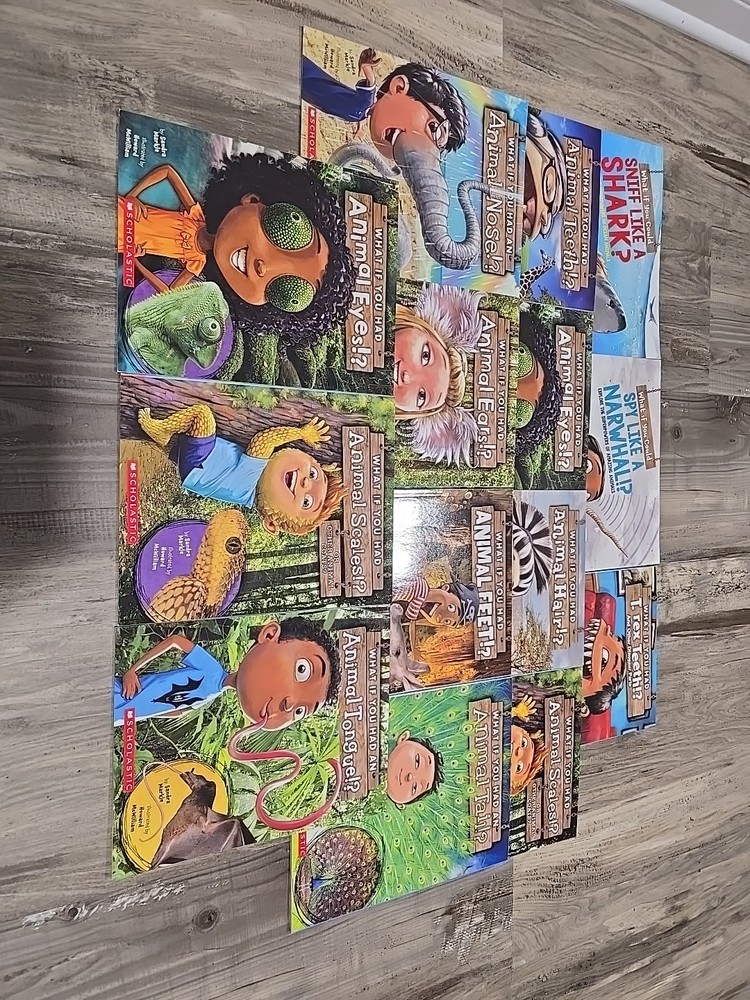 Lot of 14 Books by Sandra Markle What If You Had Animal Eyes Ears Nose Could M