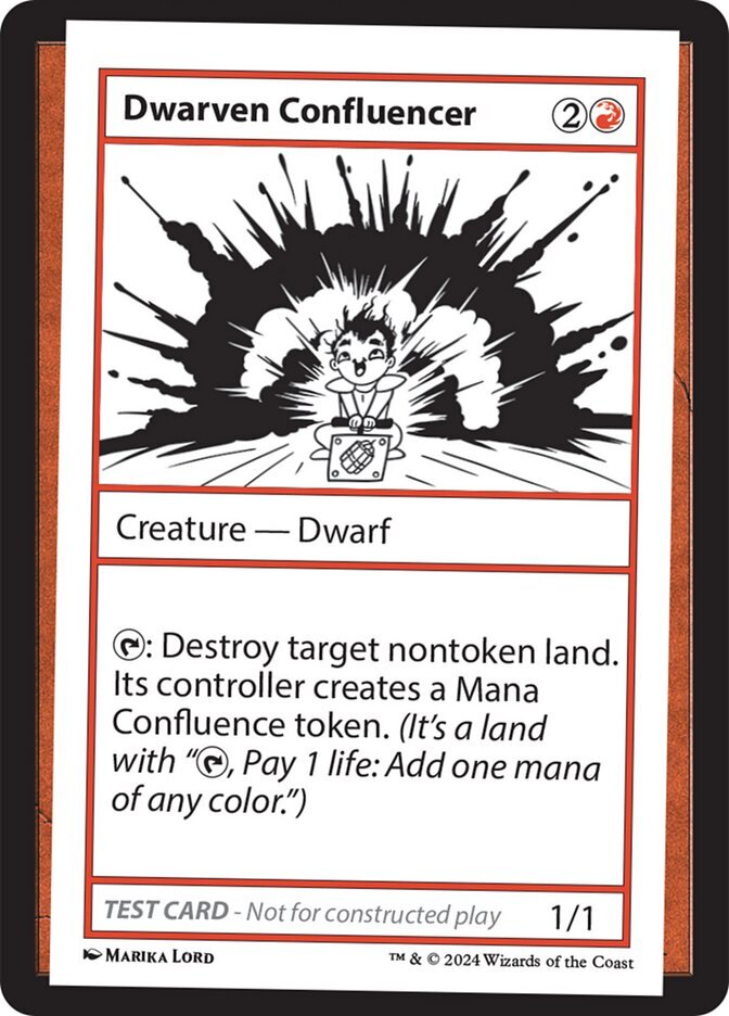 MTG Magic the Gathering Dwarven Confluencer (325/390) Mystery Booster 2 NM