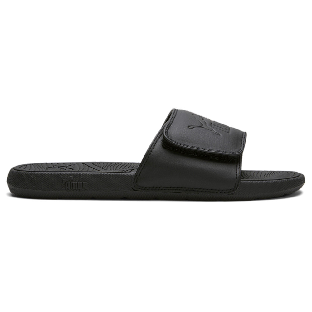 PUMA Cool Cat 2.0 V Slide  Mens Black Casual Sandals 38911102