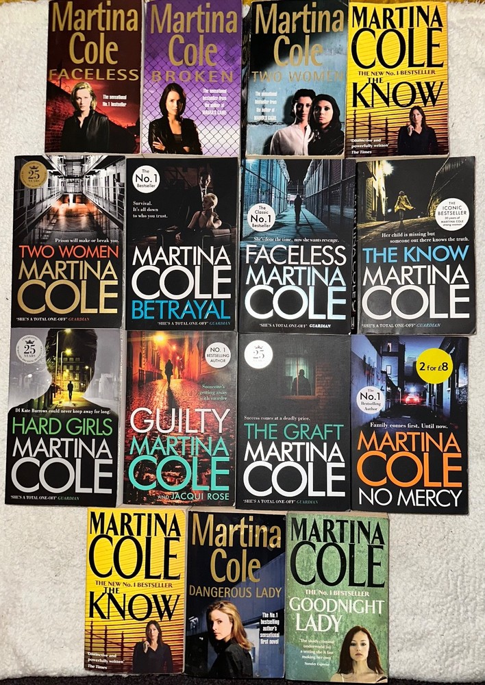 Martina Cole Book Bundle - Crime, Thriller, Mystery, Detective, Suspense
