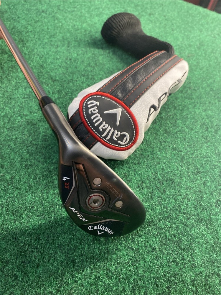 LEFT HANDED CALLAWAY 2019 APEX 4 HYBRID GRAPHITE 5.5