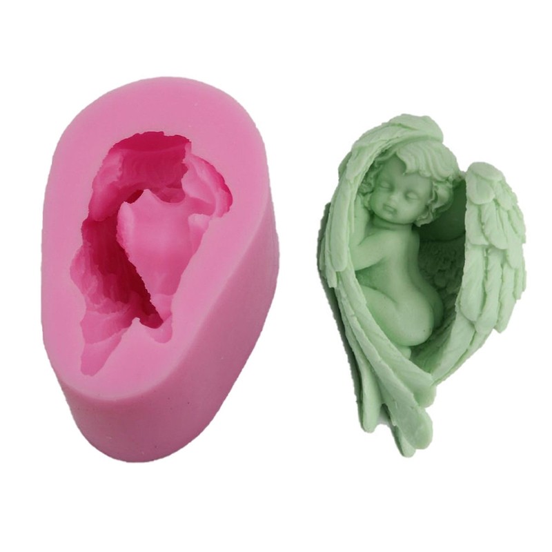 DIY Angel Silicone Molds for Kids' Epoxy Resin Crafting