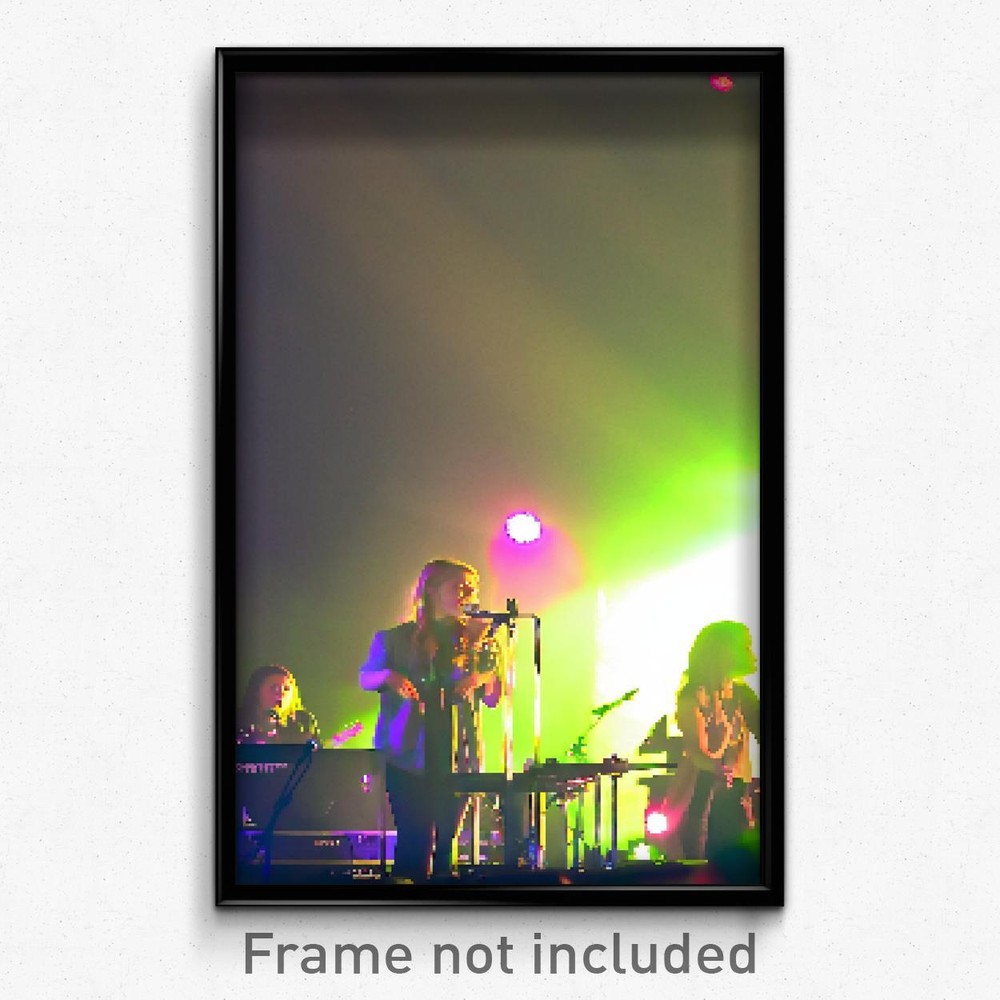 Pixel Art Poster - Shifty Concert (8 Bit Psychedelic Trippy Video Game Print)