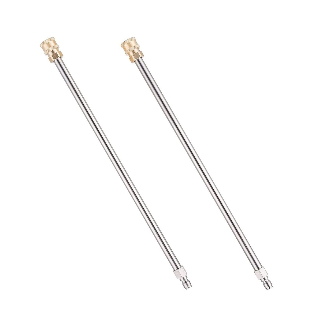 MAVPAWIY 16Inch Stainless Steel Pressure Washer Extension Wand with 1/4Inch Quick Connect