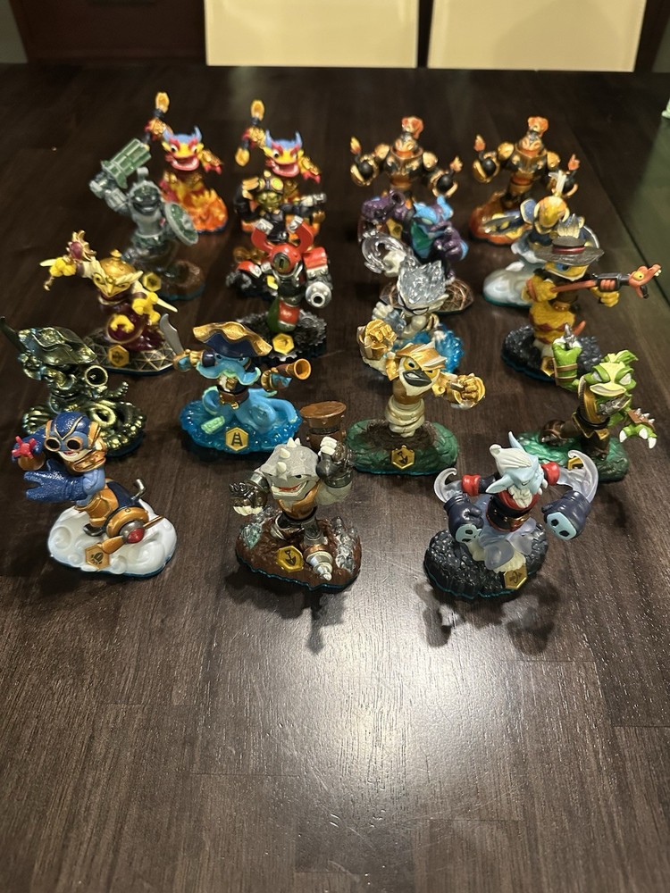 Collection Lot 19 Used Swap Force Sky Lander Figures