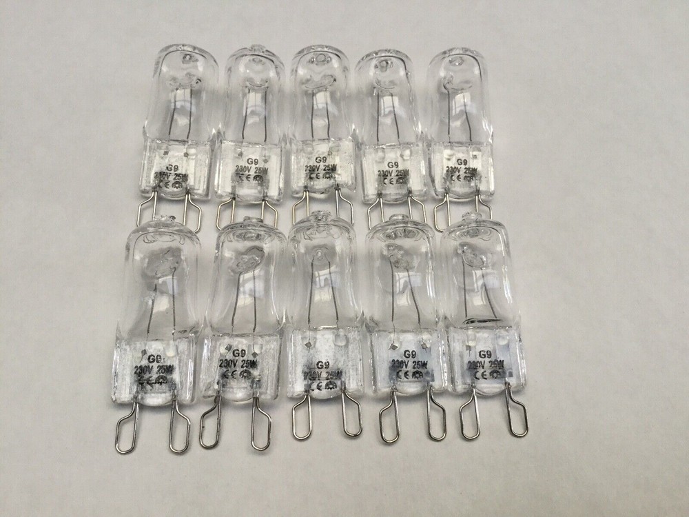 10-Pack Westinghouse WFE946SA Halogen Stove Oven Lamp Light Bulbs 940001797