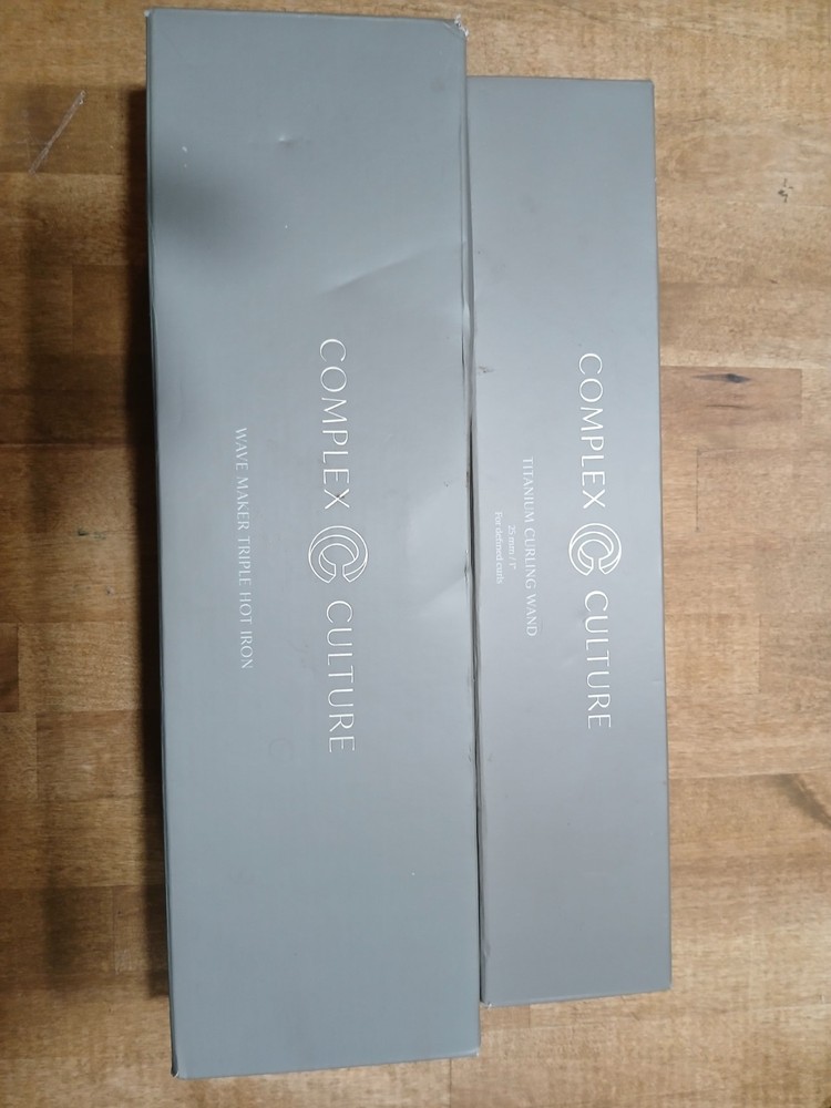 New In Box Triple & Single Hair Curling Irons Set