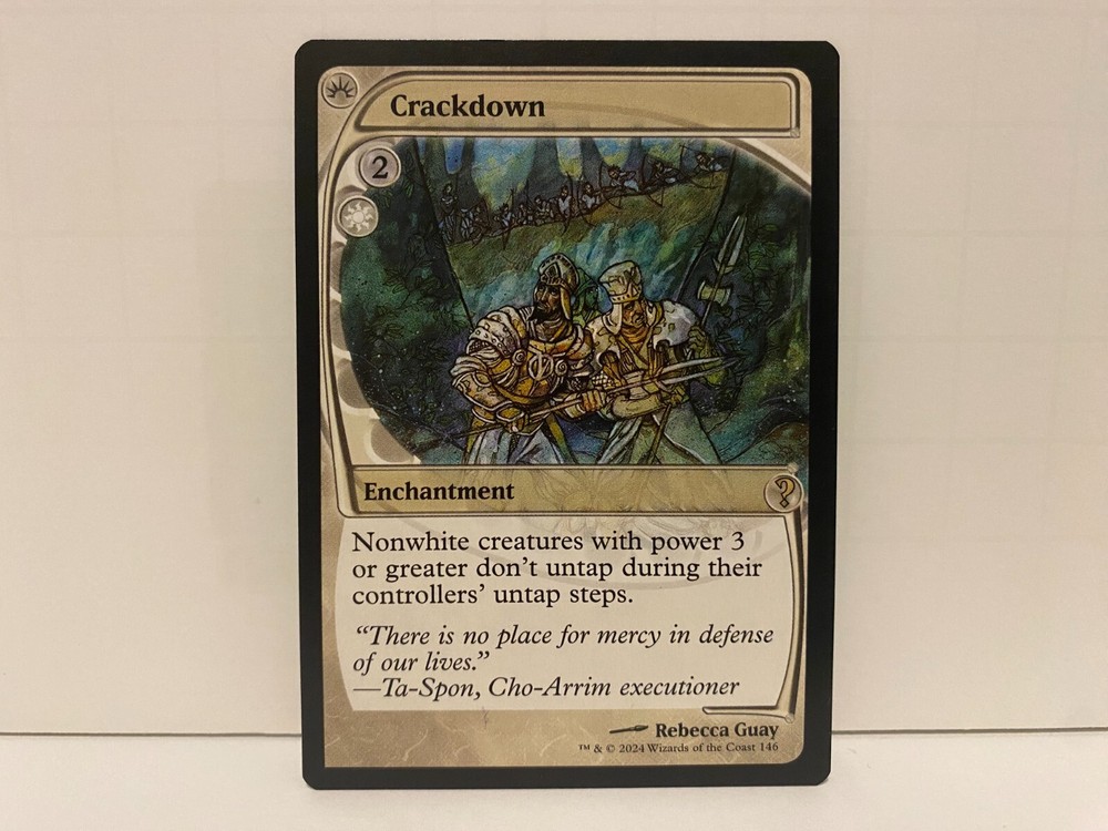 x1 NM Crackdown (Future Sight) Mystery Booster 2