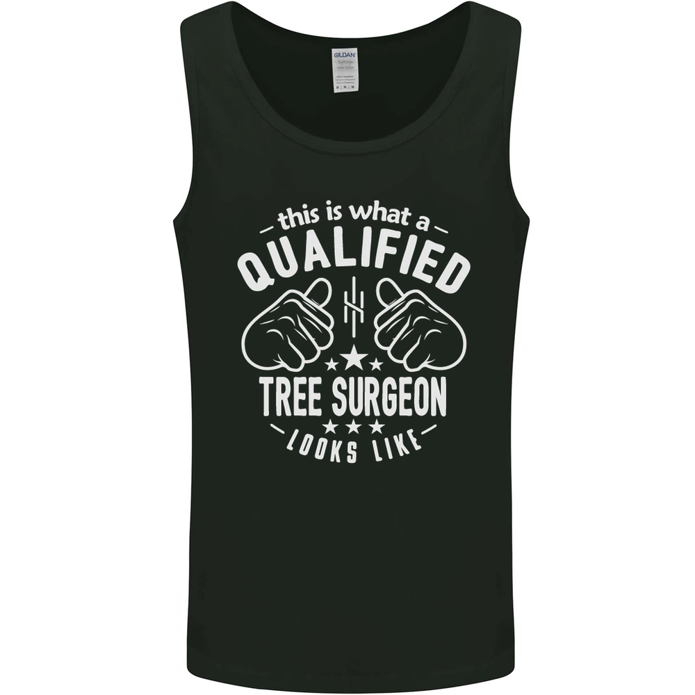 A Qualified Tree Surgeon Looks Like Mens Vest Tank Top