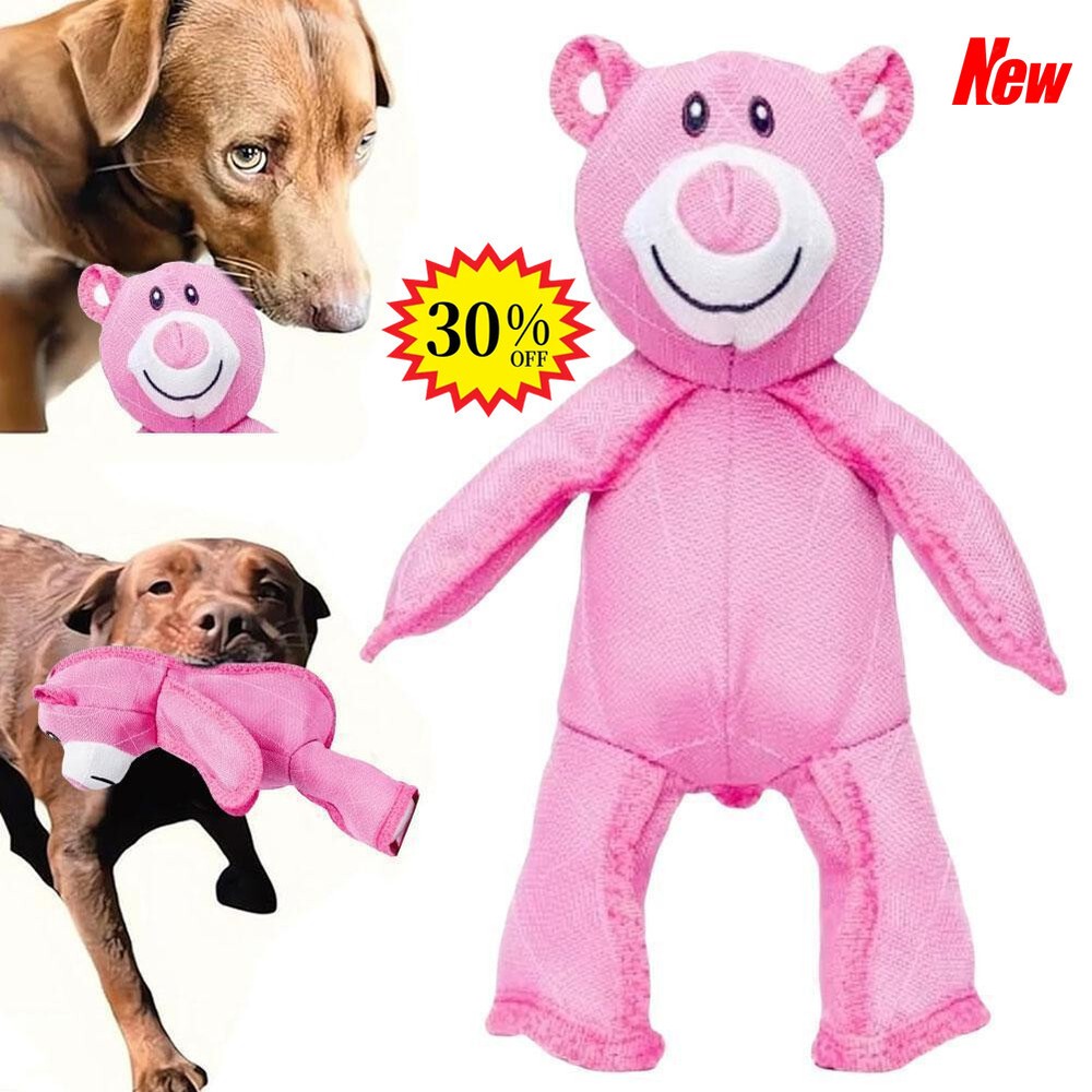 Unbreaka Bear 2.0 Dog Toy Squeaker Dog Toys Squeaky Plush Bear Dogs Chew Toy.NEW