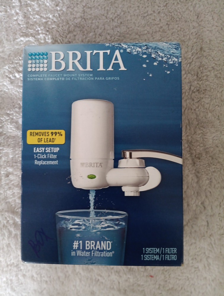 Brita Complete Faucet Filter System - White Open Box