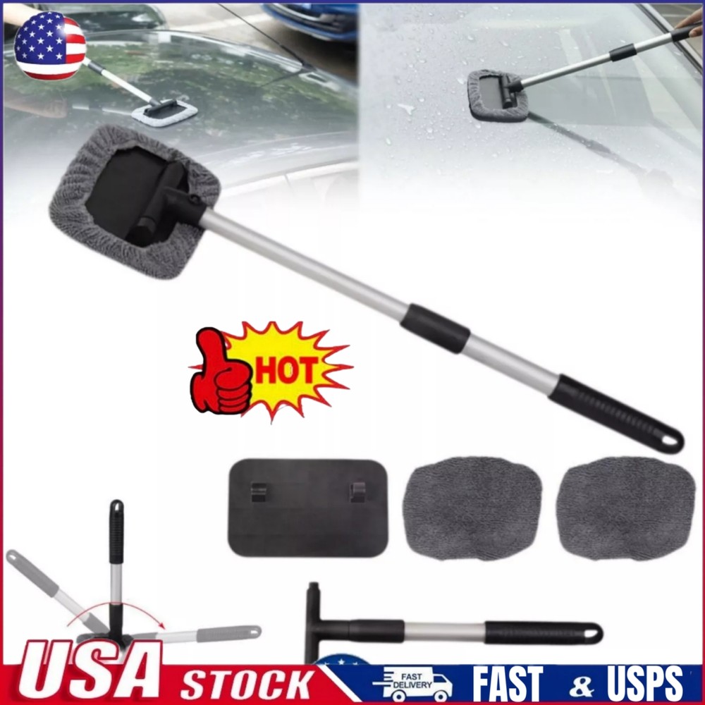 Car Windshield Cleaner Tool Set – Auto Window Cleaning Kit