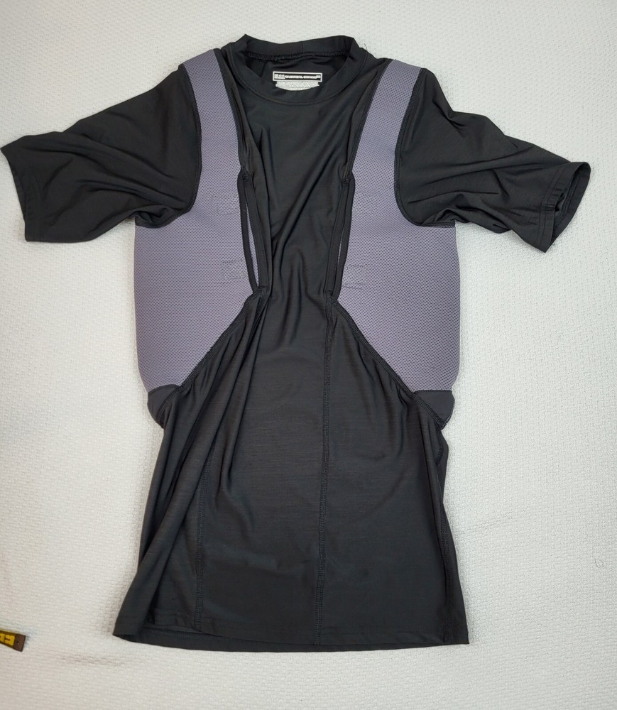 5.11 Tactical Series Shirt Mens Large Black Concealed Weapons Baselayer Gear