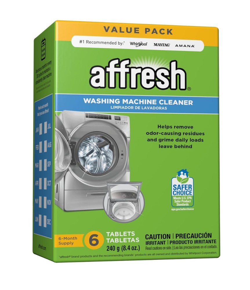High-Efficiency Washing Machine Cleaner for Front & Top Load Washers