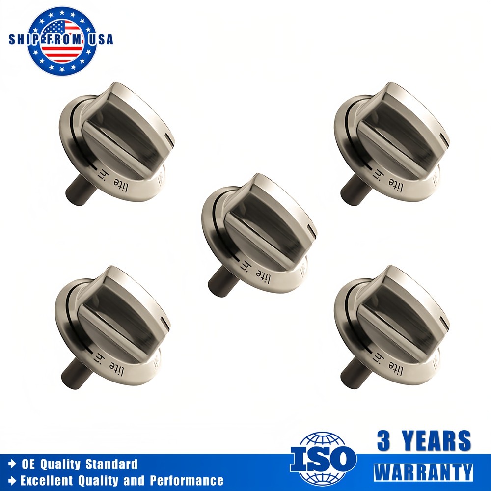 Upgraded 5304525746 A03546301/02/03 5304504839 Gas Stove Knobs for Frigidaire St