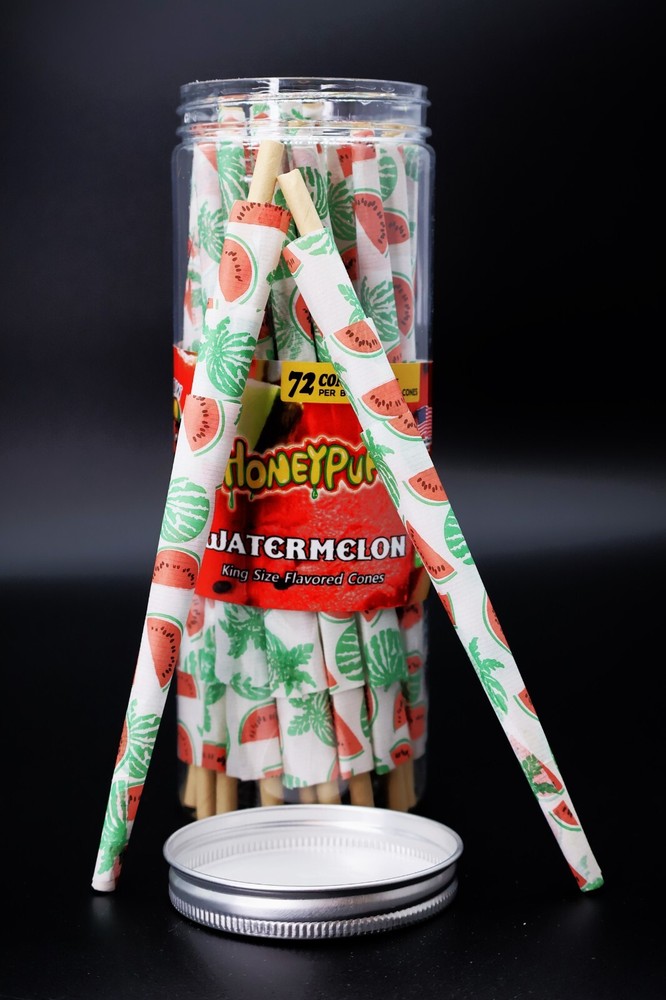 WaterMelon! Classic King Size(72 Cones)-Flavored Pre Rolled Cones With Tips