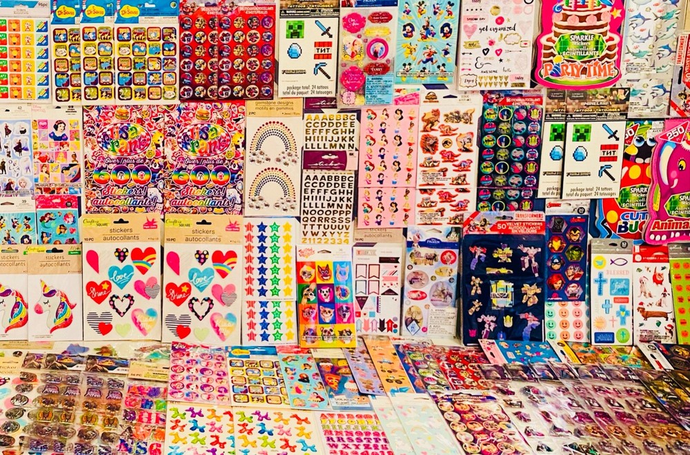 2199+ STICKERS! Crafting Supplies Activity Pack 4 Children Teens Teachers All