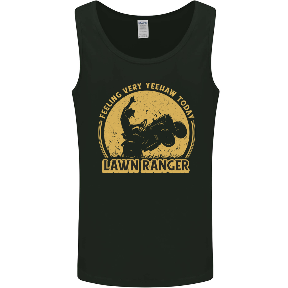 Lawn Ranger Funny Gardener Gardening Mens Vest Tank Top