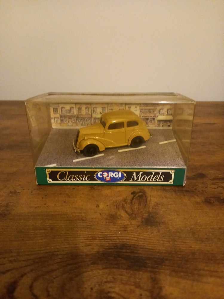 HPY16 Corgi 1/43 Ford Popular Saloon Diecast Model Car D701 Boxed Free Shipping  